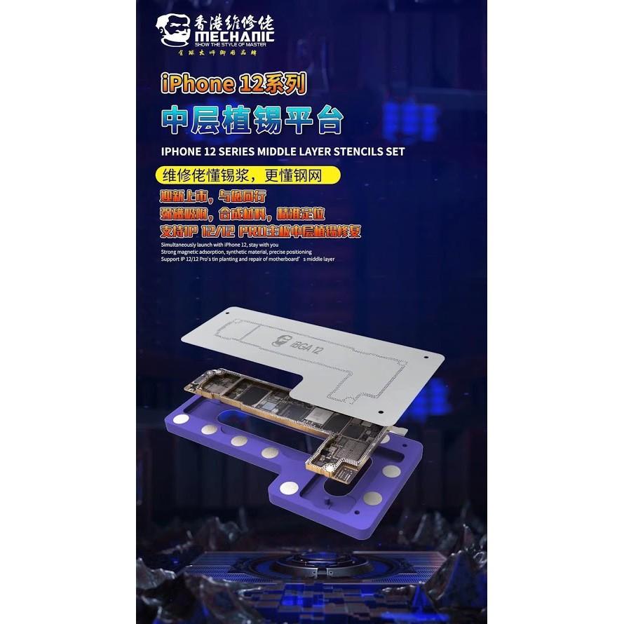 Bộ làm chân viền cho iPhone 12/12 Pro MECHANIC