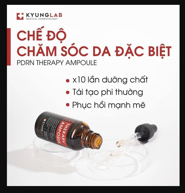 Serum trẻ hóa da Kyung Lab PDRN Therapy Ampoule 50ml - Phục hồi và nuôi dưỡng làn da