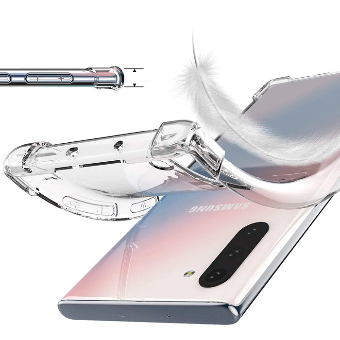 Ốp lưng dẻo trong chống sốc dành cho SamSung Galaxy Note 10