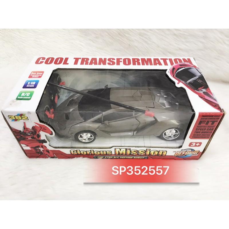 Hộp xe hơi Lamborghin đk biến hình robo 1:18 , 34A - SP352557