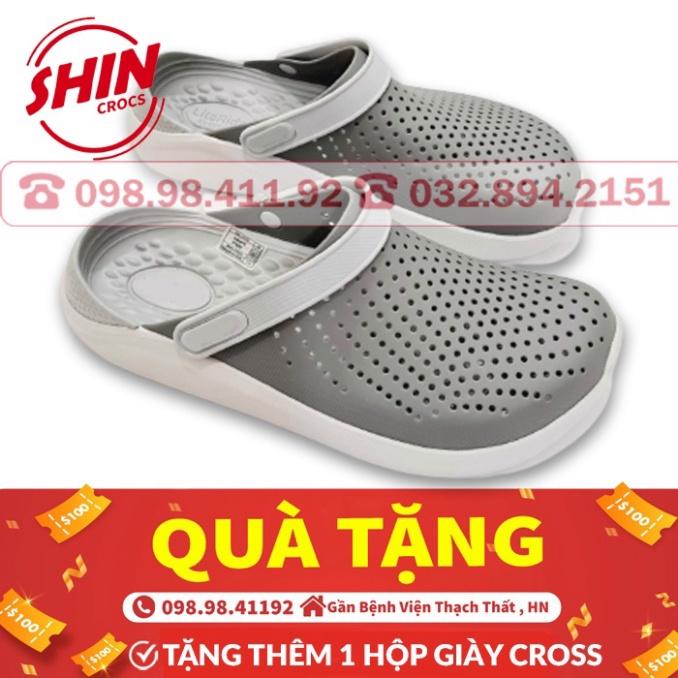 dép cross quai ngang mẫu mới bán chạy 2022 SHINCR66886 tặng thêm 12 sticker cross