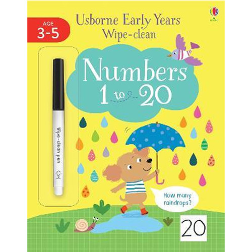 Early Years Wipe-Clean Numbers 1 to 20