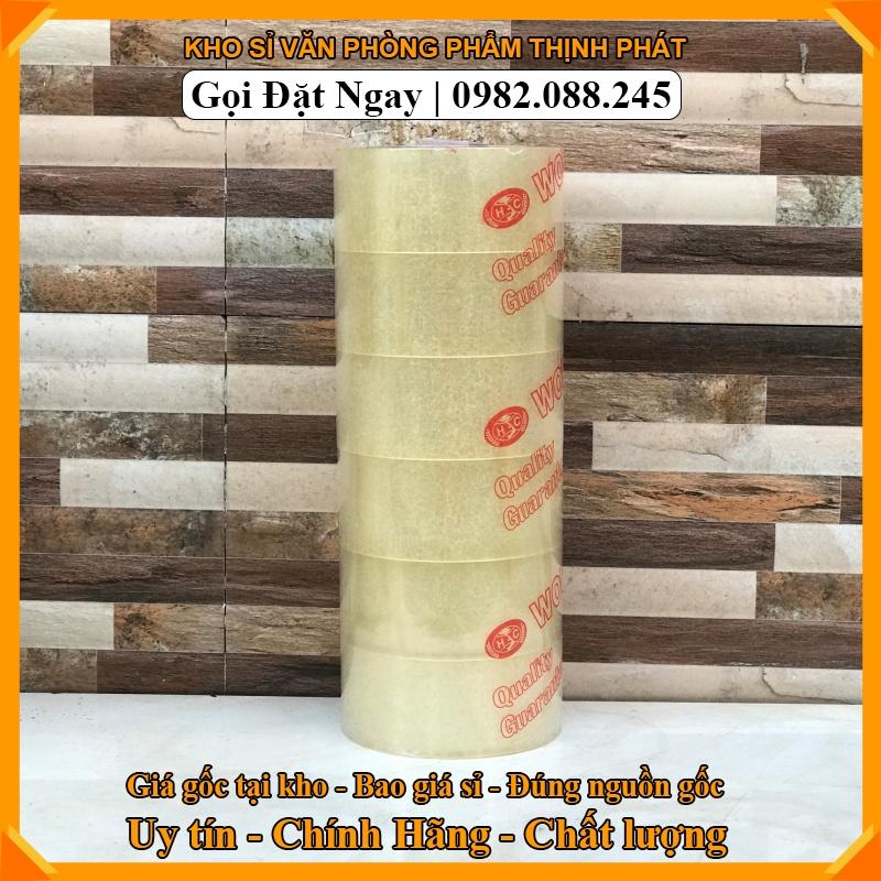 Băng keo 100y siêu dính để dán giấy, thùng carton