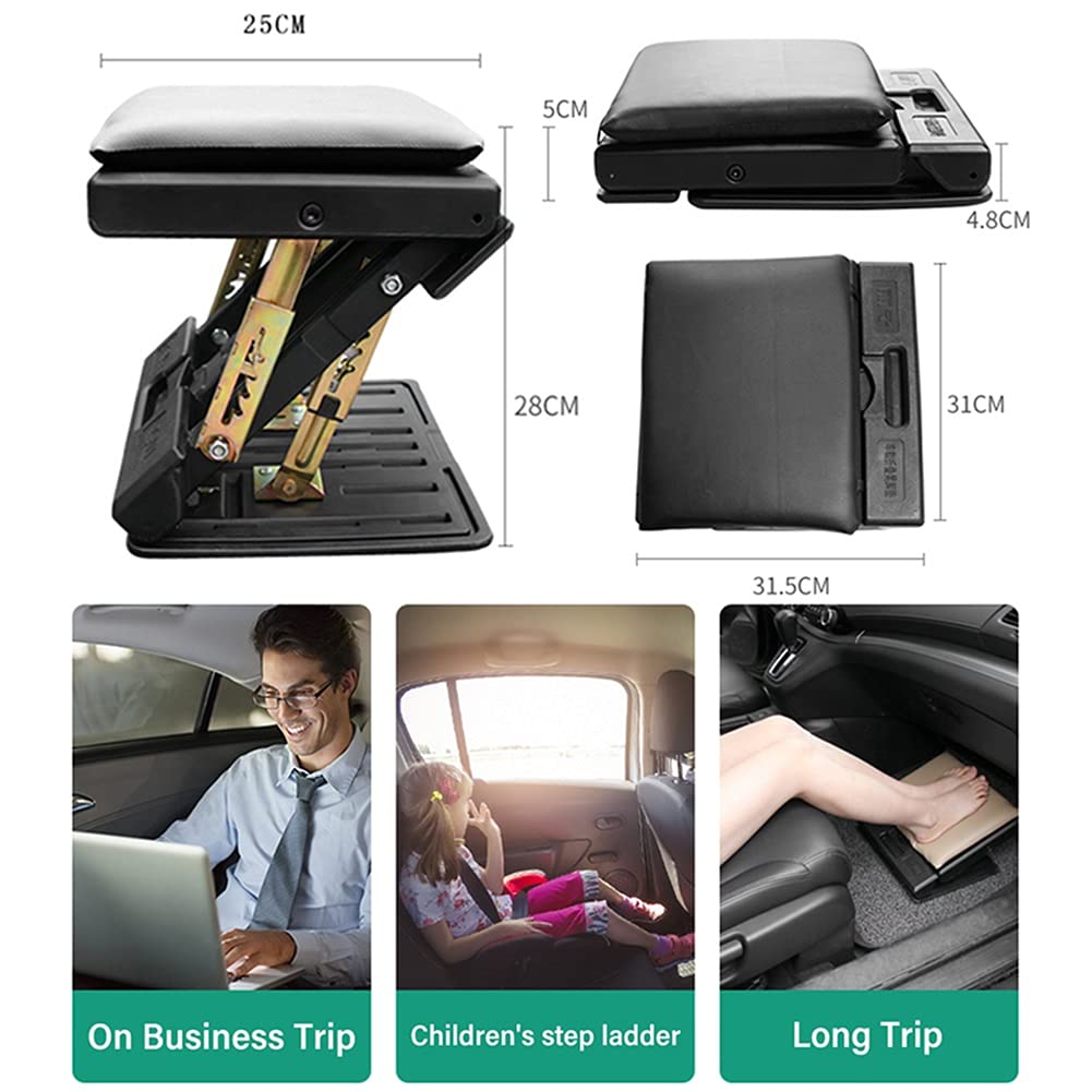 Bàn Kê Chân Nâng Hạ 4 mức trên Ô Tô 4 chế độ Ergonomic Car&Home - đi du lịch hoặc làm việc