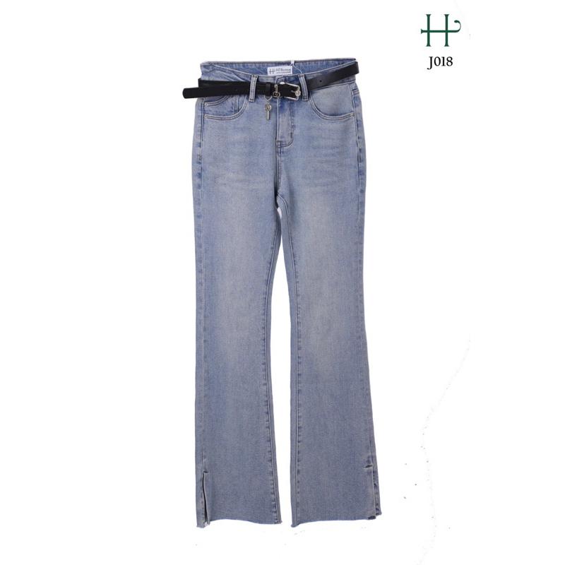 Quần Jeans ống suông rộng - J18