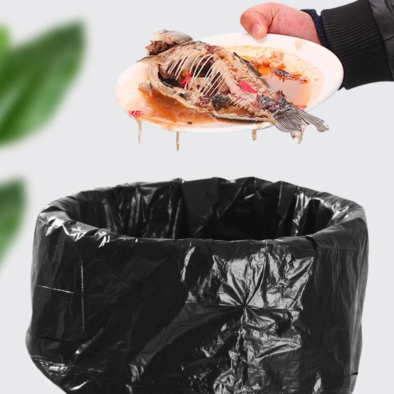 Combo 3 cuộn túi đựng rác tự phân hủy màu đen