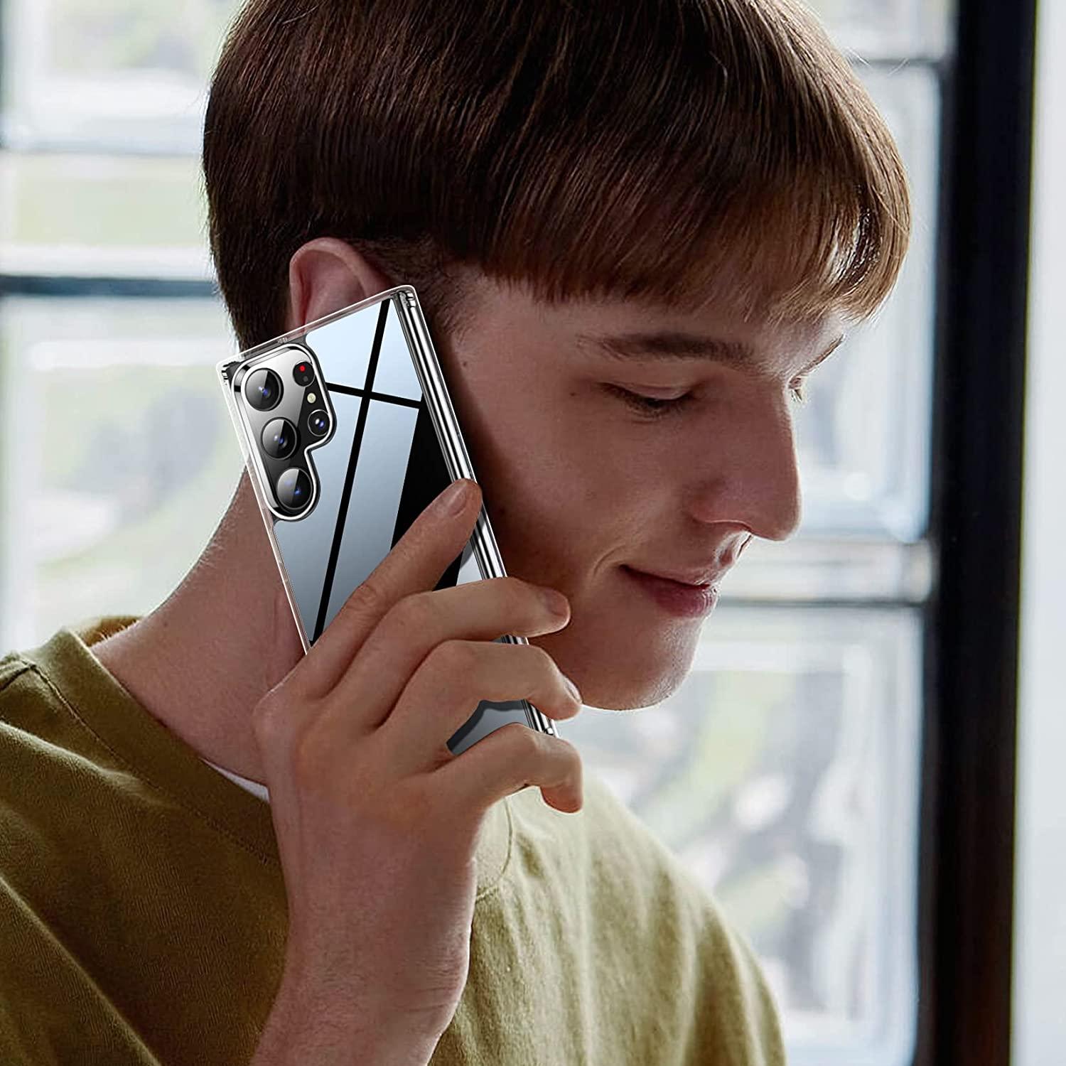 Ốp lưng chống sốc trong suốt cho Samsung Galaxy S24 Ultra hiệu Likgus Crashproof