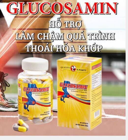 TPCN- Robinson Pharma USA- Glucosamin- Viên uống hỗ trợ xương khớp- chai 60 viên