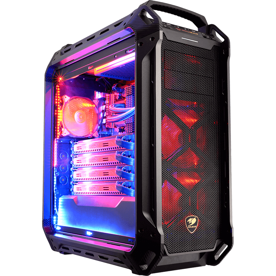 Vỏ Case Desktop Cougar PANZER MAX Full-Tower - Hàng Chính Hãng