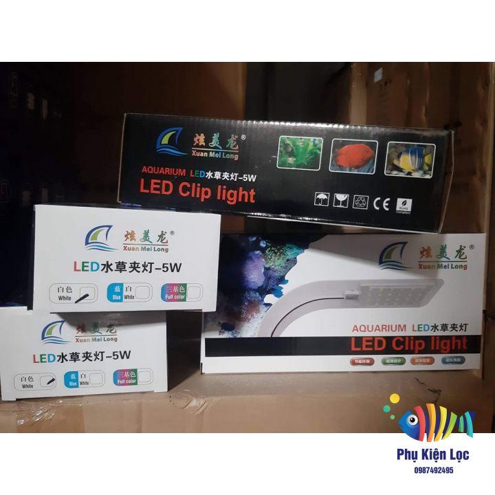 Đèn Led Đổi Màu Kẹp Thành Hồ Cá Thủy Sinh Size 30-40Cm M-280