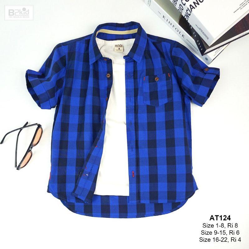 Áo sơ mi size đại cho bé trai A027 B2KiD
