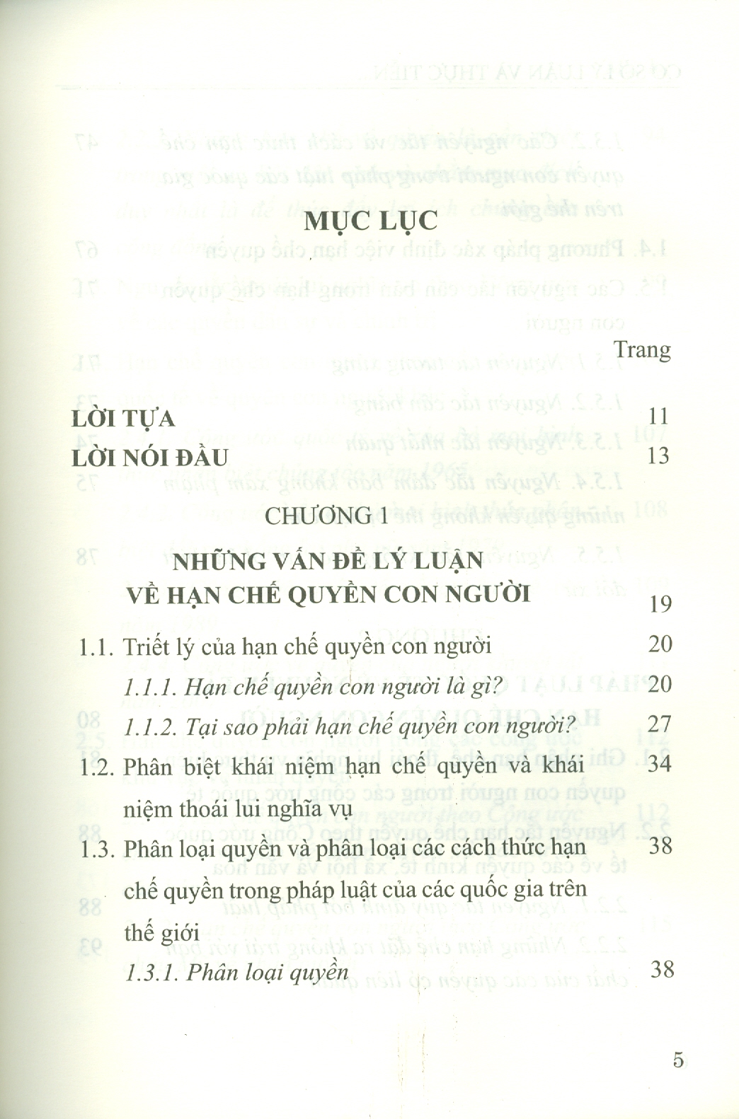 Cơ Sở Lý Luận Và Thực Tiễn Về Hạn Chế Quyền Con Người Ở Việt Nam Hiện Nay (Sách chuyên khảo)