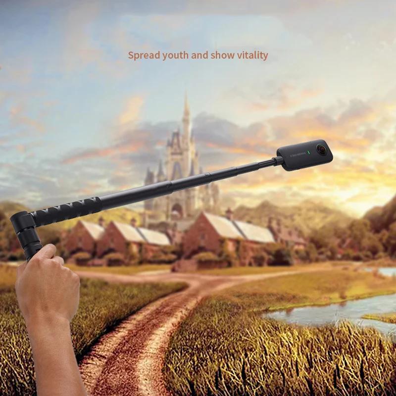 Cho Insta360 Một RS X2 R Viên Đạn Thời Gian Gậy Chụp Hình Selfie Stick Tay Cầm Xoay Chân Máy Cho Insta360 Camera 70 Cm Gậy Chụp Hình Selfie Stick Tripod Accessorie