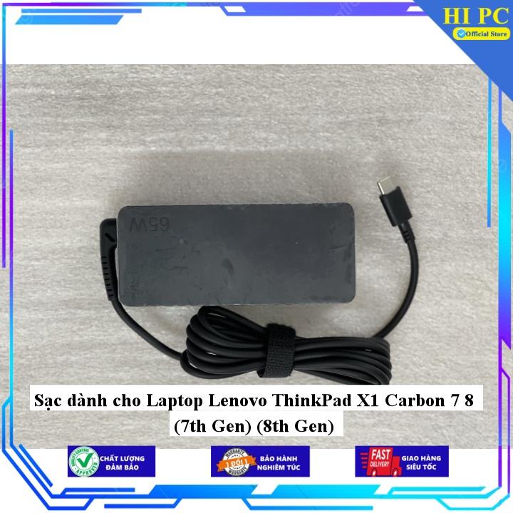 Sạc dành cho Laptop Lenovo ThinkPad X1 Carbon 7 8 - Kèm Dây nguồn - Hàng Nhập Khẩu