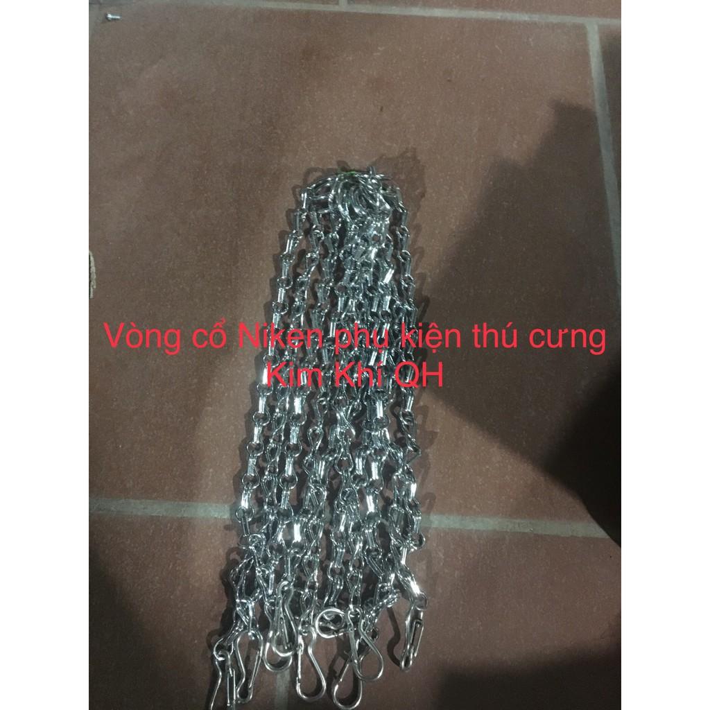 (Com bo 10 vòng) Vòng xích cổ chó