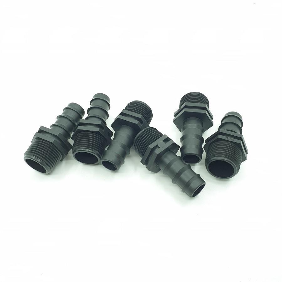 10 Đầu nối ren ngoài 27mm ra ống Pe 20mm