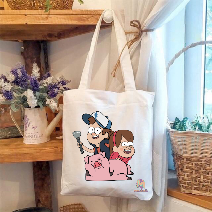 Túi Tote in hình chủ đề Gravity falls