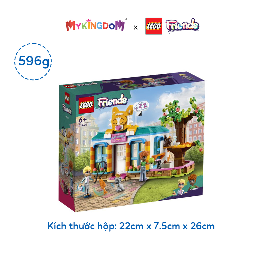 Đồ Chơi Lắp Ráp LEGO Friends Khác Sạn Thú Cưng 41742