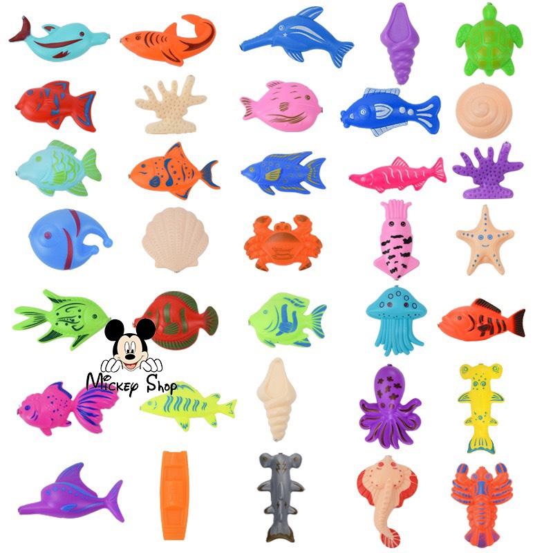 Bộ câu cá phao Fishing Little Expert- 42 chi tiết có gắn nam châm bao gồm cần câu và bể phao 2 tầng