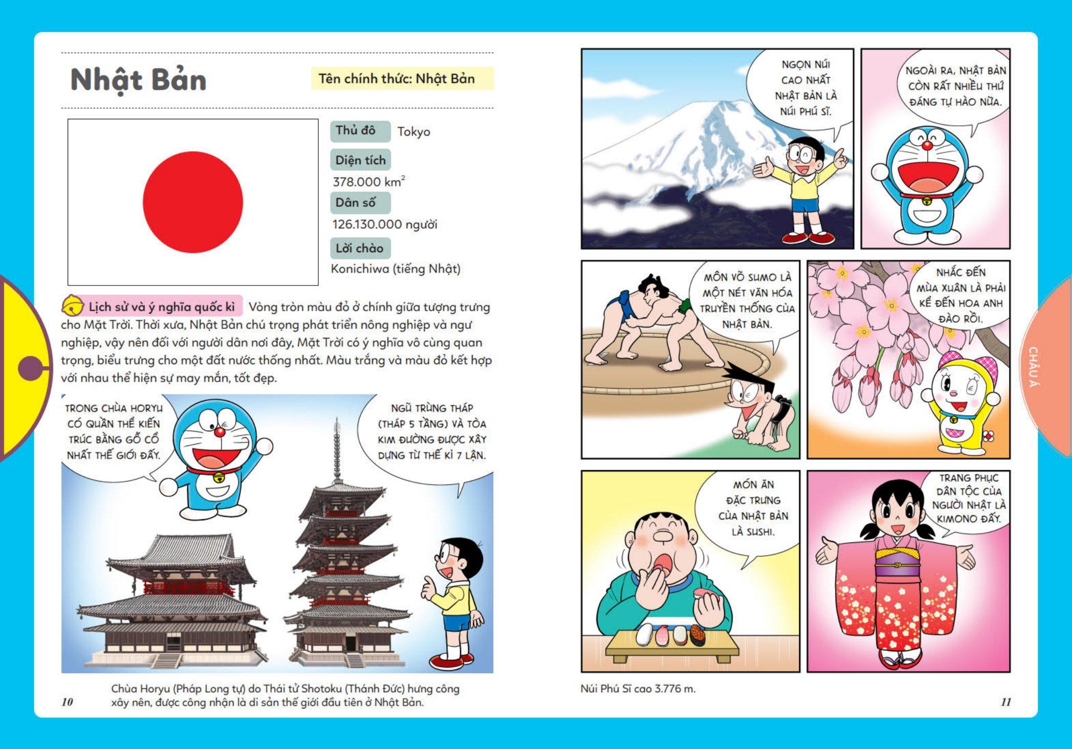 Doraemon Tìm Hiểu Xã Hội - Các Quốc Kì Trên Thế Giới