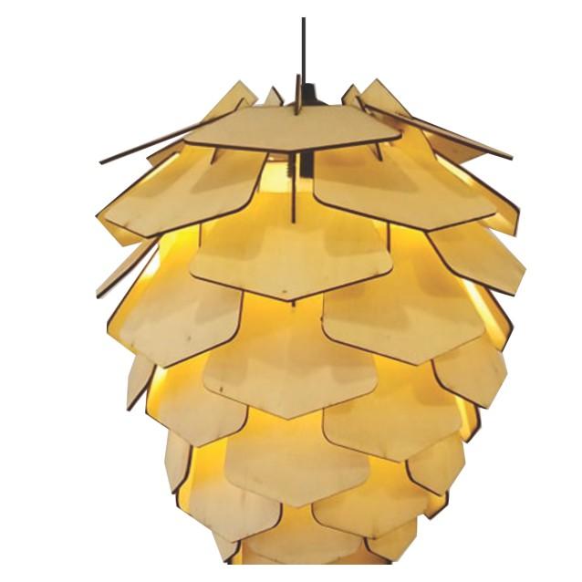 ĐÈN GỖ THẢ TRẦN TT106