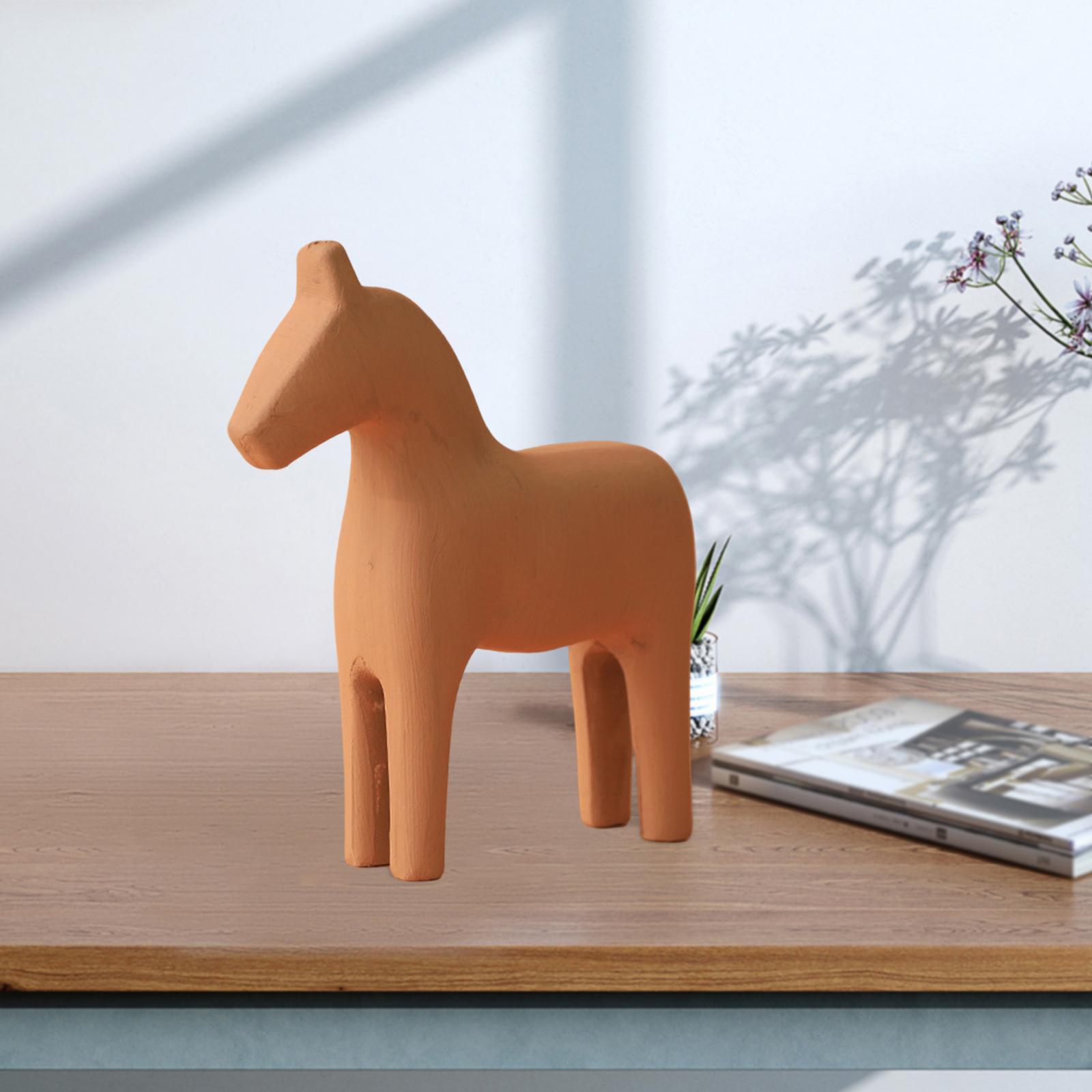 Statue Sculpture for Desktop Decoration Blue