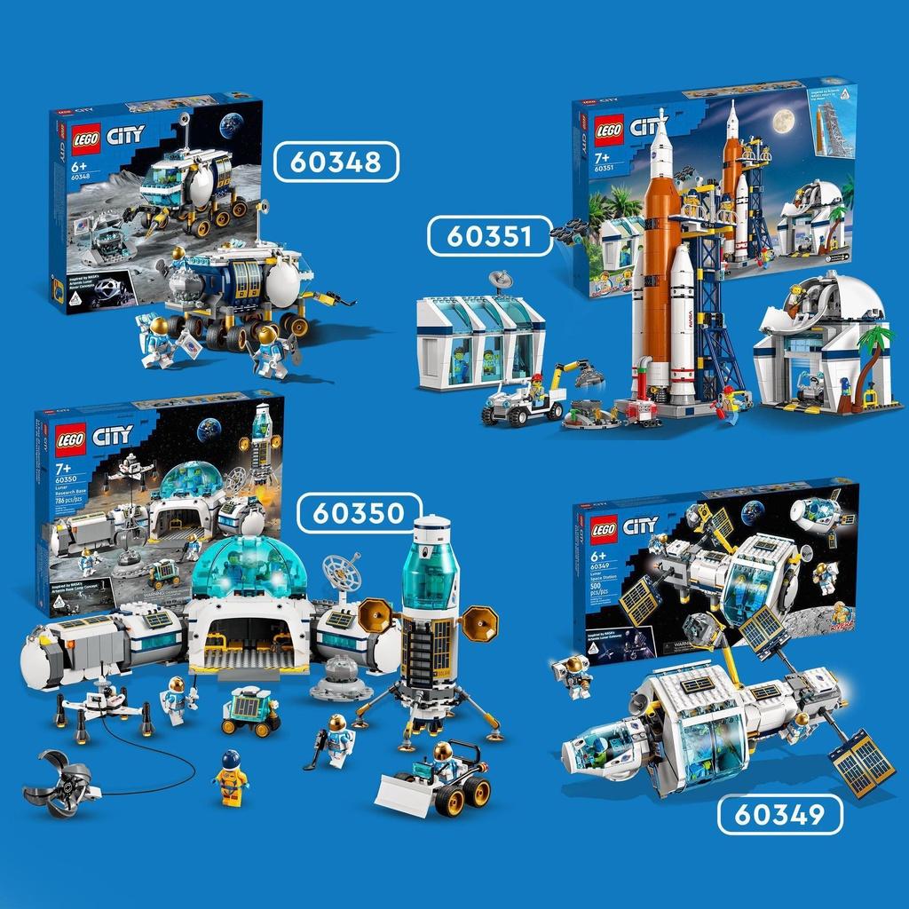 LEGO City 60349 Trạm Nghiên Cứu NASA Mặt Trăng (500 chi tiết)