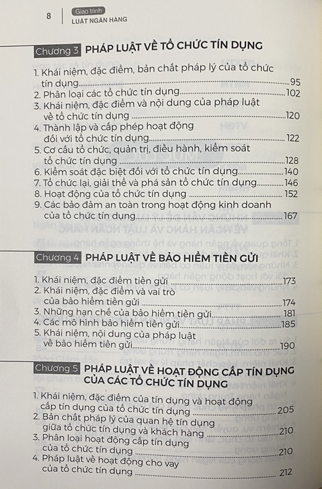 Giáo trình luật ngân hàng