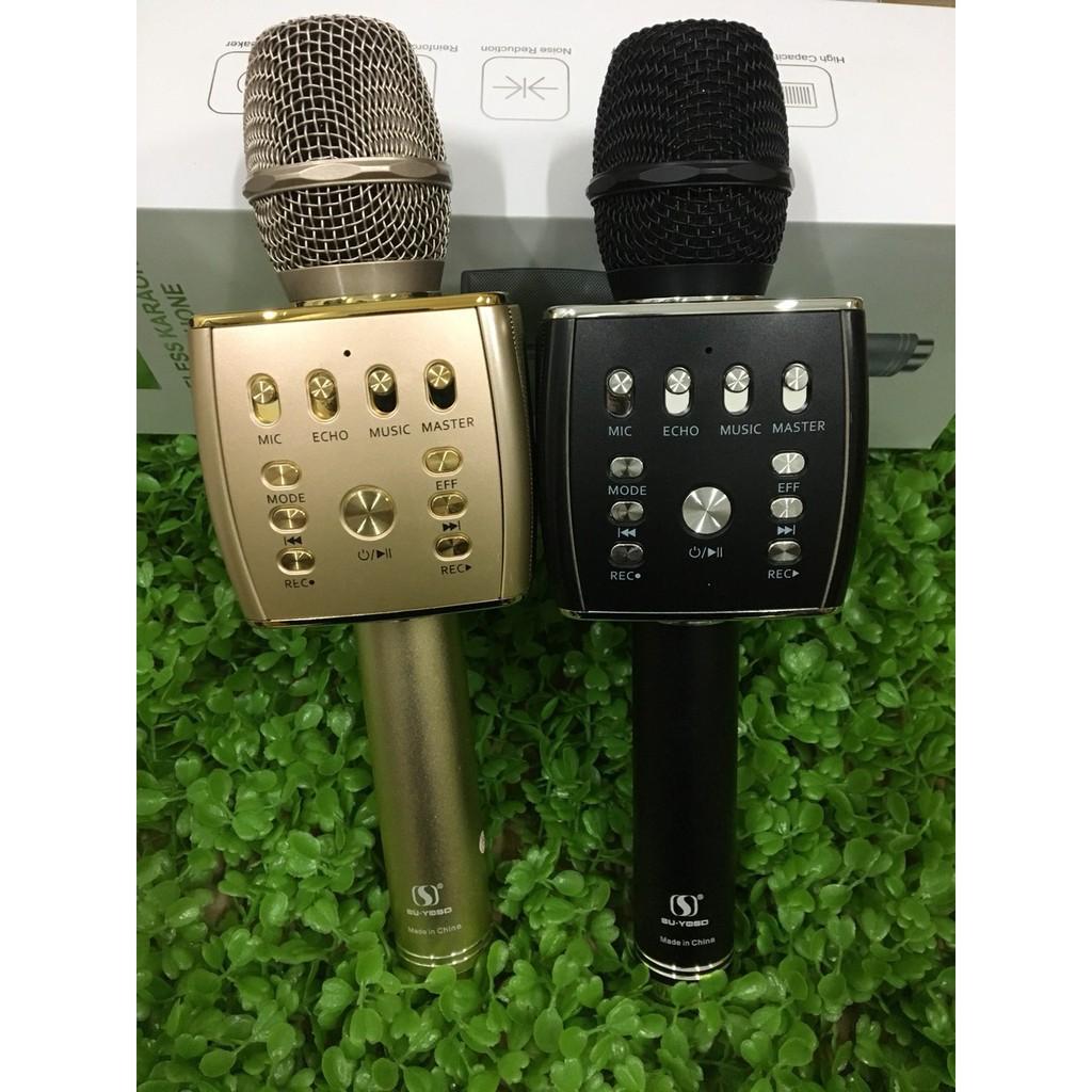 Mic Hát Karaoke Bluetooth YS93 Dùng Hát Tại Nhà Hoặc Livetream