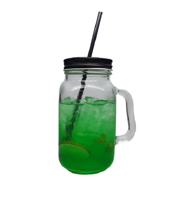 BỘ LY THỦY TINH UỐNG TRÀ SỮA CẨM ĐẠT 630ML
