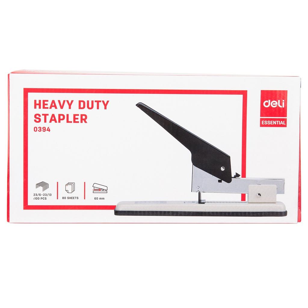 Dập Ghim Đại Deli Cỡ Lớn - Dập Tối Đa 80&210 Trang, Chất Liệu Kim Loại Chắc Chắn, Nấc Đo Tiện Dụng Giúp Đóng Chuẩn Xác