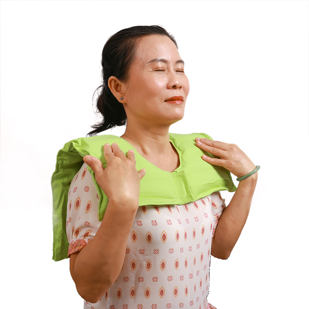 Túi Chườm Thảo Dược Giảm Đau Vai Gáy Làm Nóng Bằng Lò Vi Sóng - Care With Love