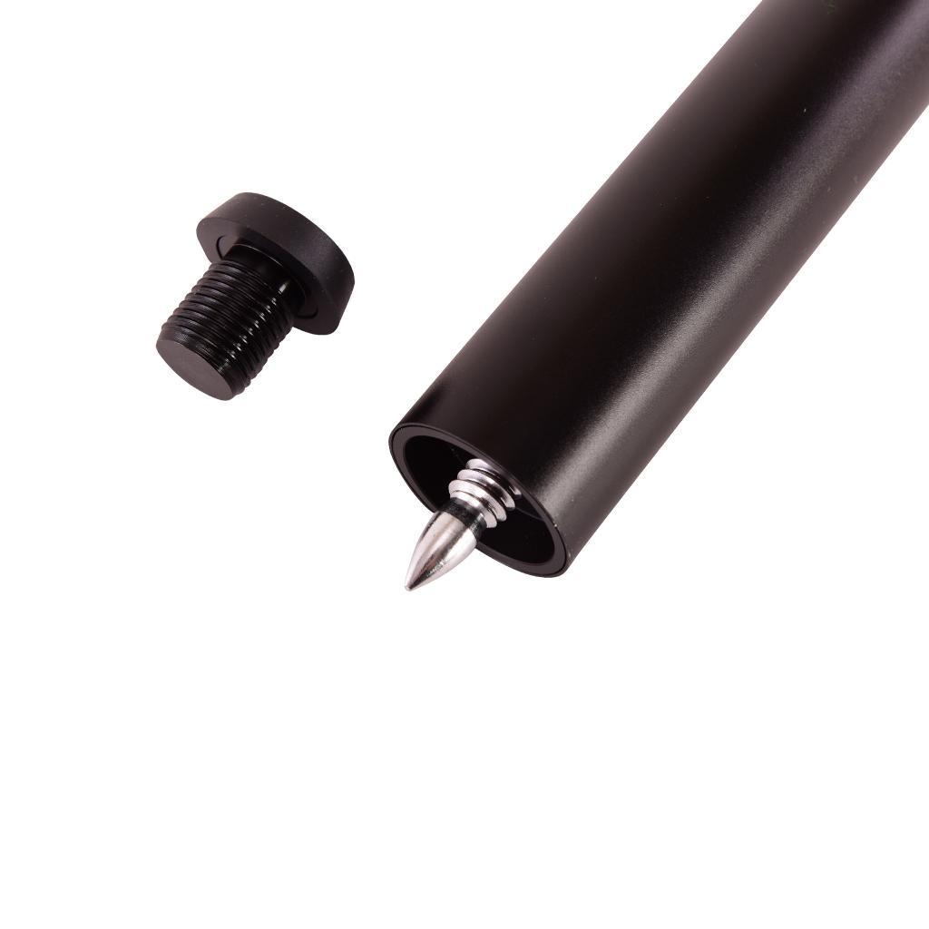 Professional Aluminum Pool Cue Extension Extender for  Billiards Black