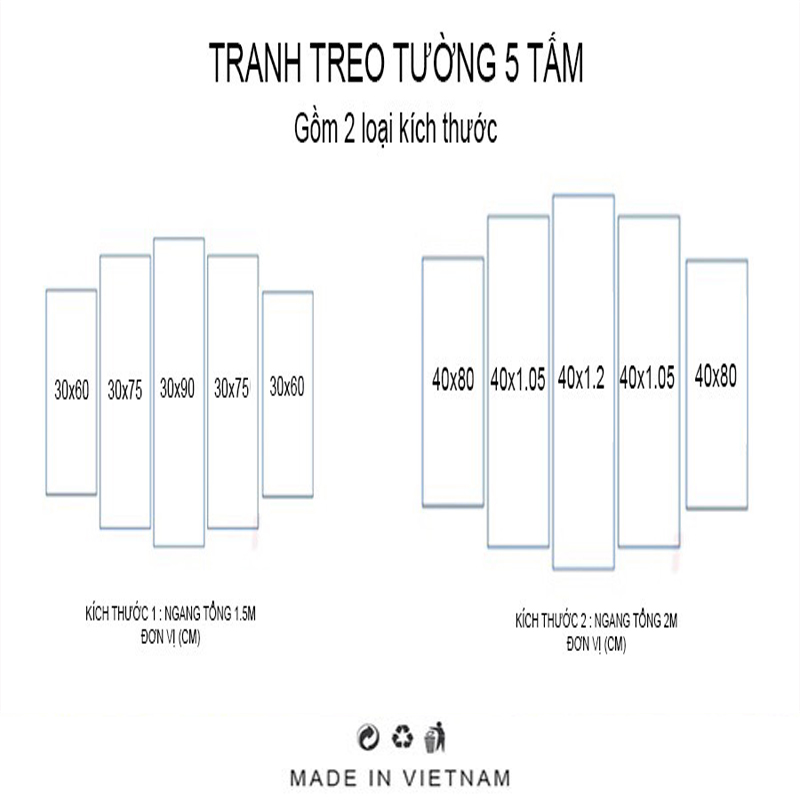 Tranh treo tường phòng khách hiện đại_GP01