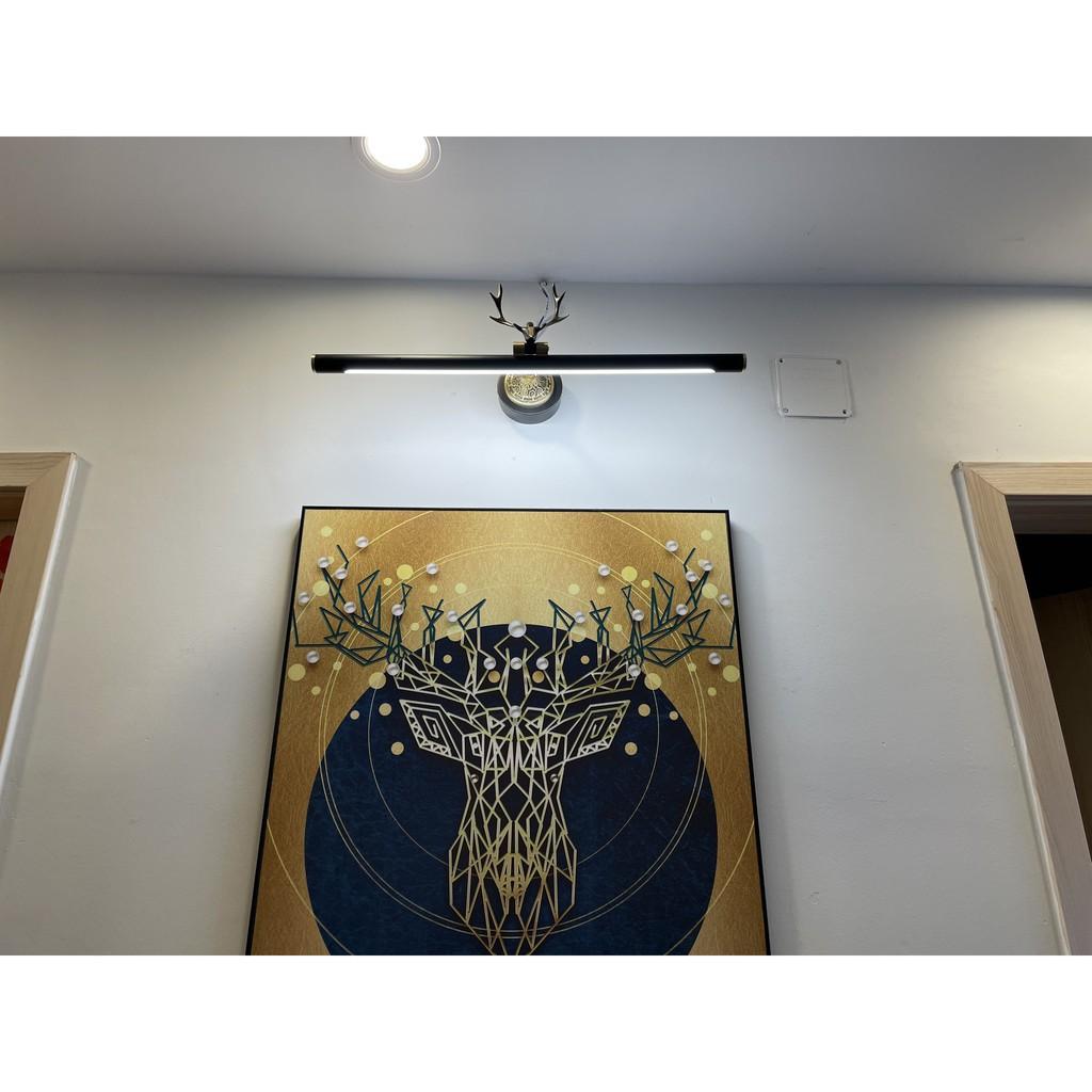 Đèn hắt tranh, Đèn soi gương, soi tranh trang trí , đèn trang trí phòng Đen/Vàng- Lỗi 1 đổi 1-Hươu