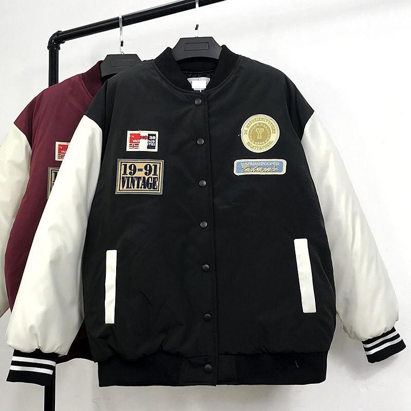 Áo khoác dù bomber unisex DÀNH CHO CÁC BẠN TRẺ CỰC ĐẸP TRANG NEMO