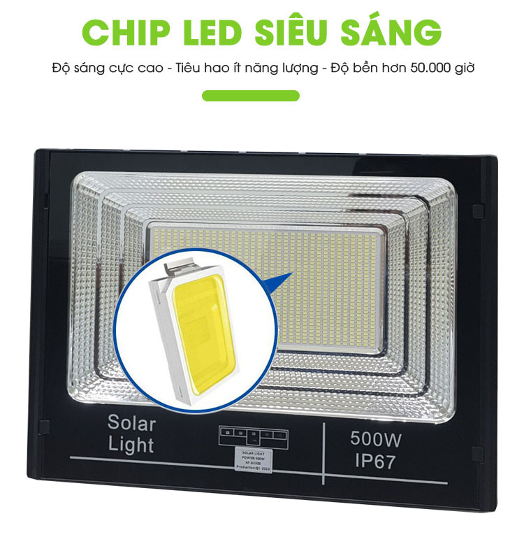 Đèn Năng Lượng Mặt Trời Solar Light Bảo Hành 2 Năm 