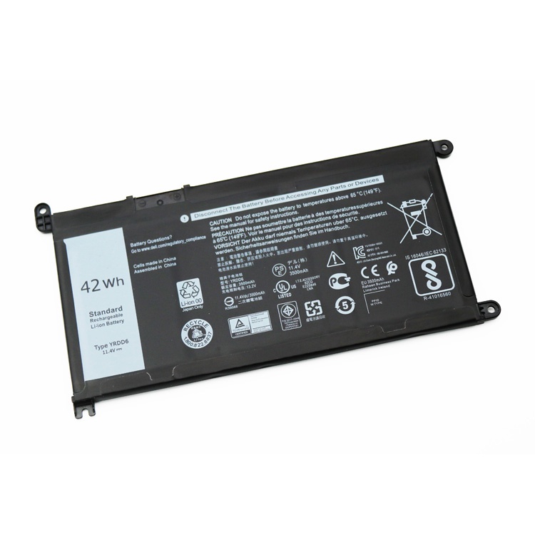 Pin Dùng Cho Dell Laptop Inspiron 14 3582 3593 3793 5493 5584 5593 5480 5594 YRDD6 Battery (Original) 42Wh