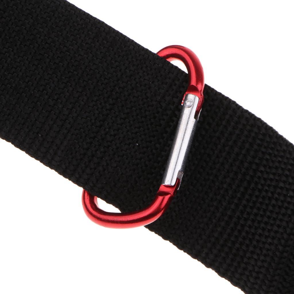 Adjustable Fishing Fighting Belt Waist Rod Pole Holder Fishing Gear Red