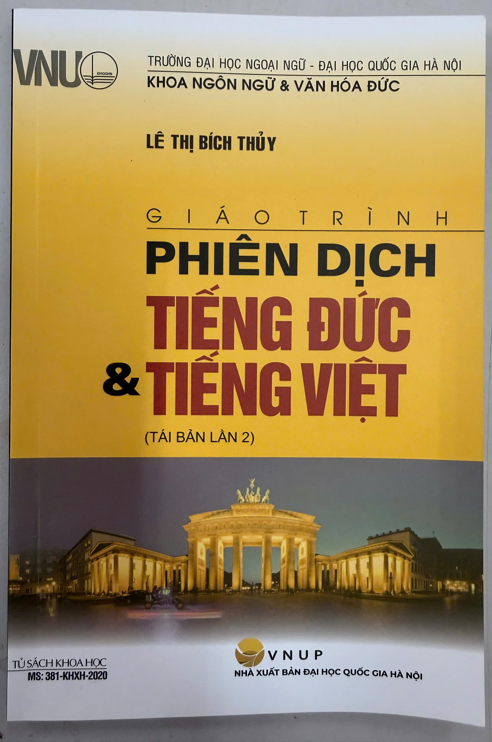 Sách - Giáo trình phiên dịch tiếng Đức & tiếng Việt