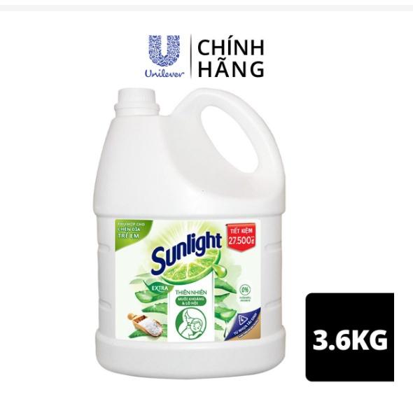 Nước rửa chén Sunlight thiên nhiên 3,6L