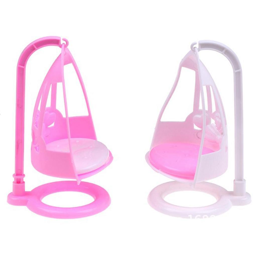 Foldable High Chair & Cradle Toy for Reborn Doll MellChan Baby Doll