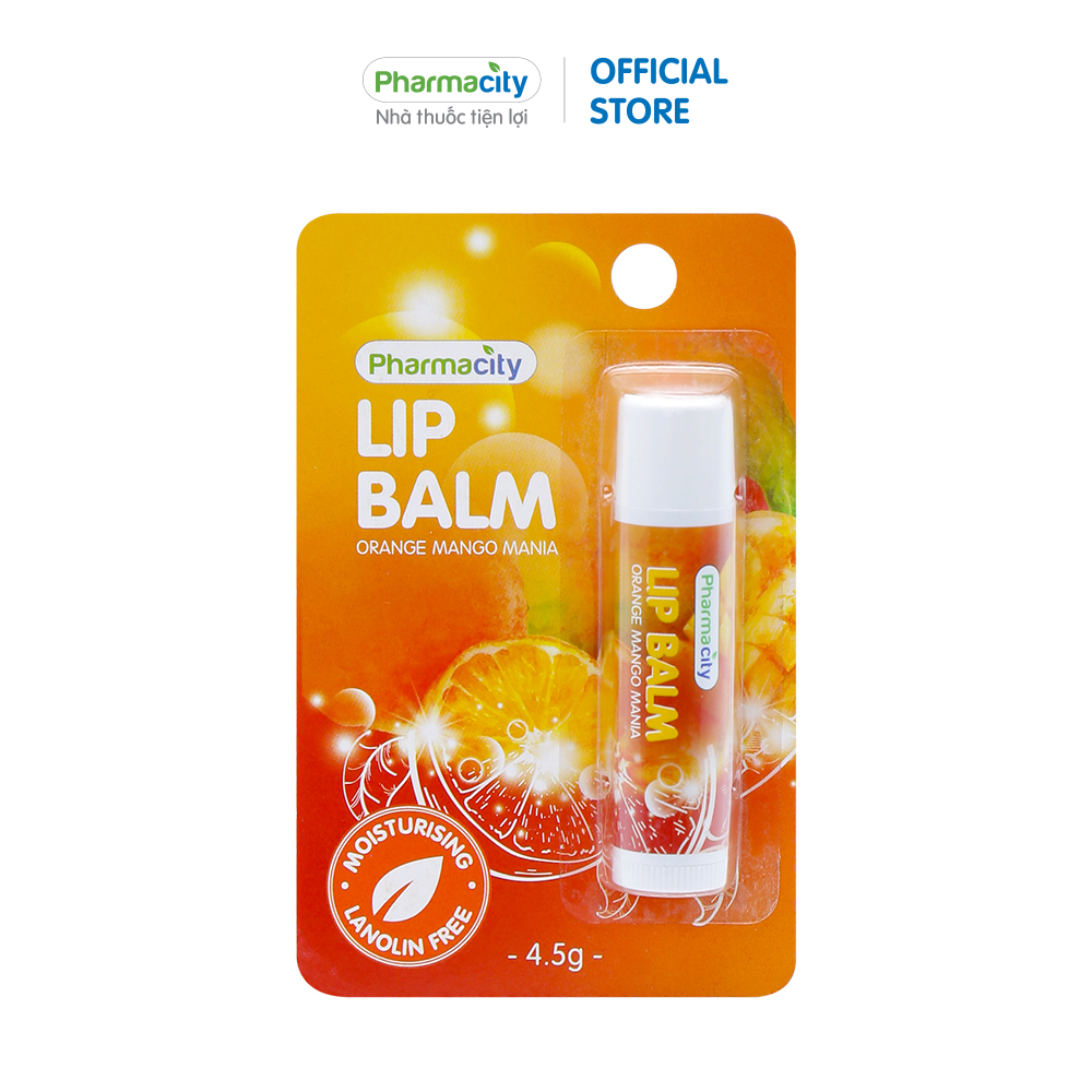 Son dưỡng môi hương trái cây Pharmacity Lip Balm