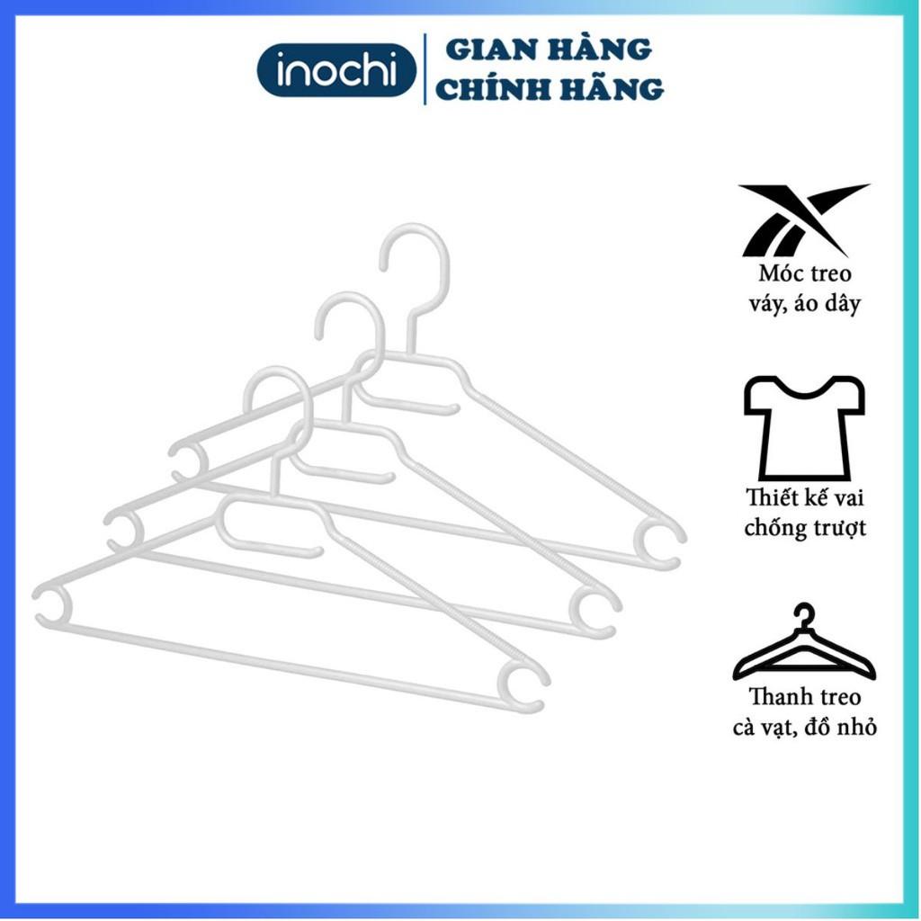 Móc Áo quần áo mỏng Hara 186 INOCHI giúp quần áo gọn gàng ngăn lắp với thiết kế chắc chắn MA186