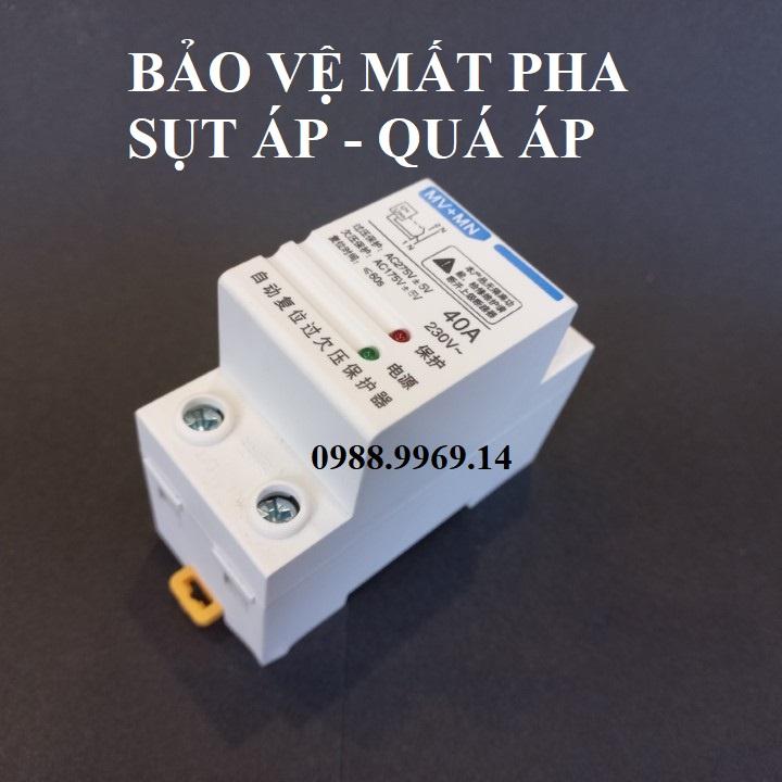 BẢO VỆ MẤT PHA, SỤT ÁP, QUÁ ÁP ĐIỆN 3 PHA MV MN