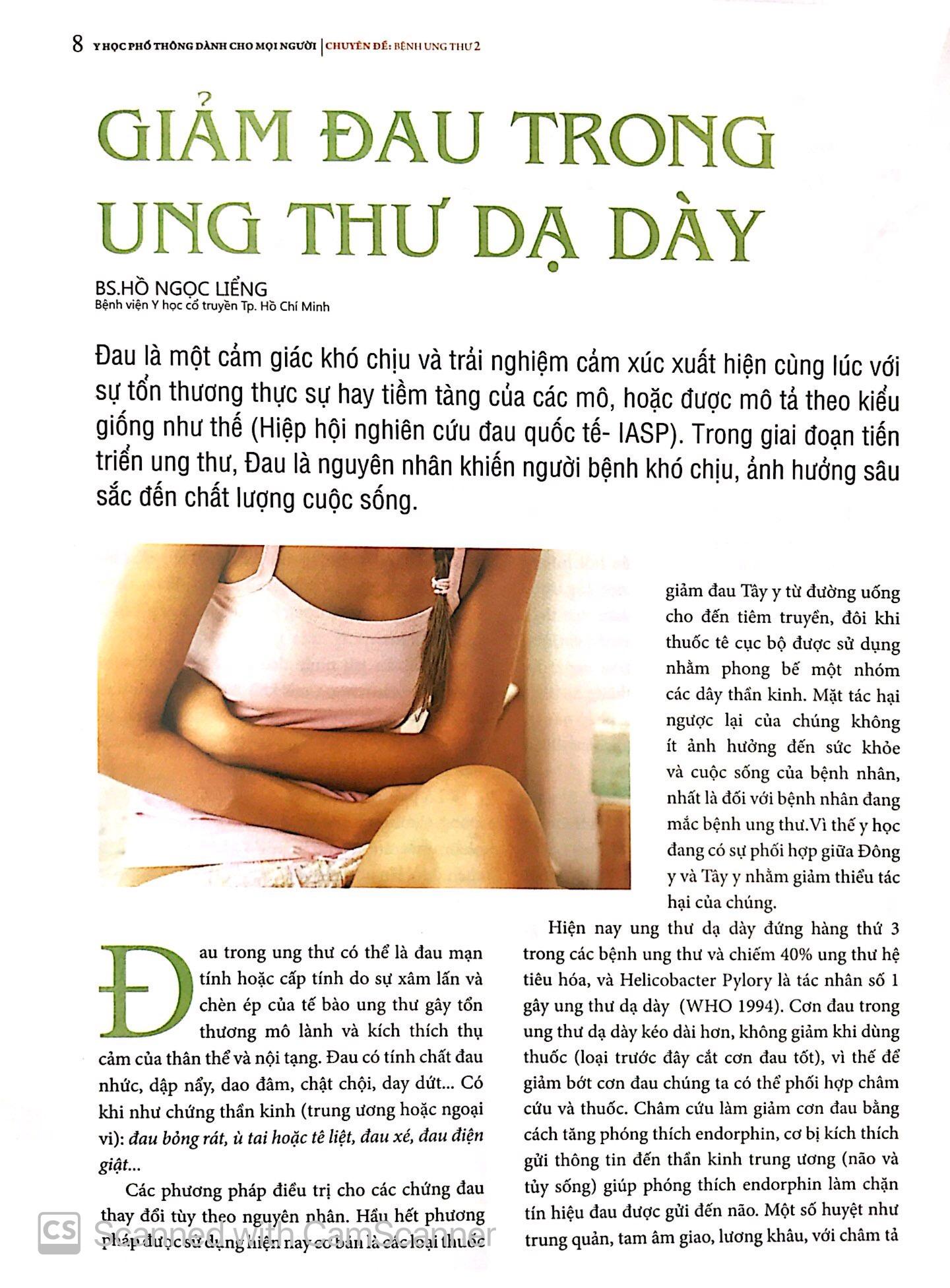 Y Học Phổ Thông Dành Cho Mọi Người - Chuyên Đề: Bệnh Ung Thư 2