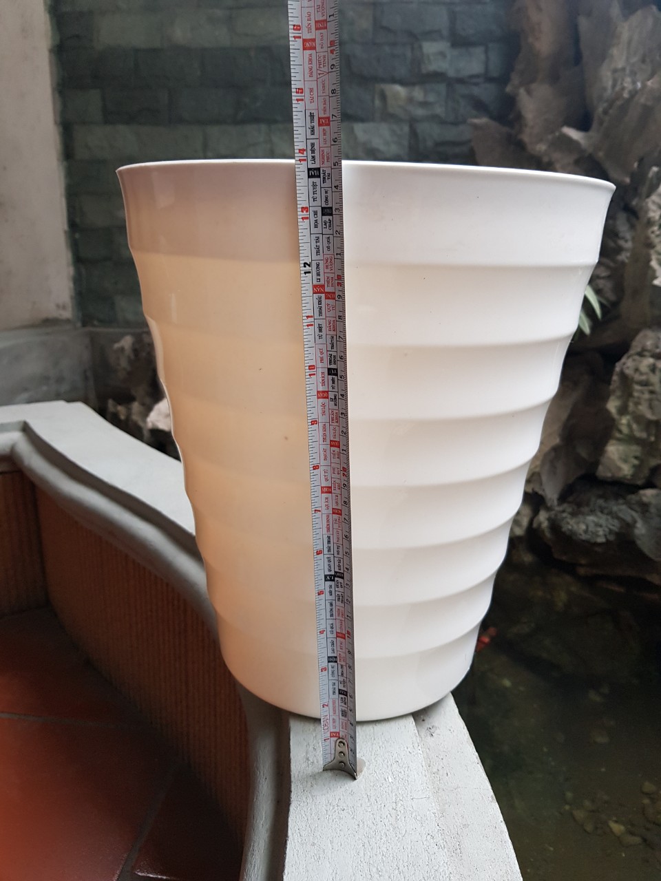 Chậu Trồng Cây Đường Kính Miệng 30 cm , Bằng Nhựa Cao Cấp , Hình Tròn