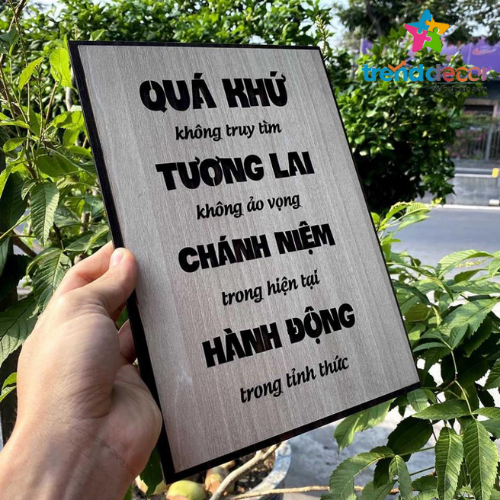 Tranh Động Lực Tranh Gỗ Treo Tường Phong Cách Đơn Giản Hiện Đại Trang Trí Homestay