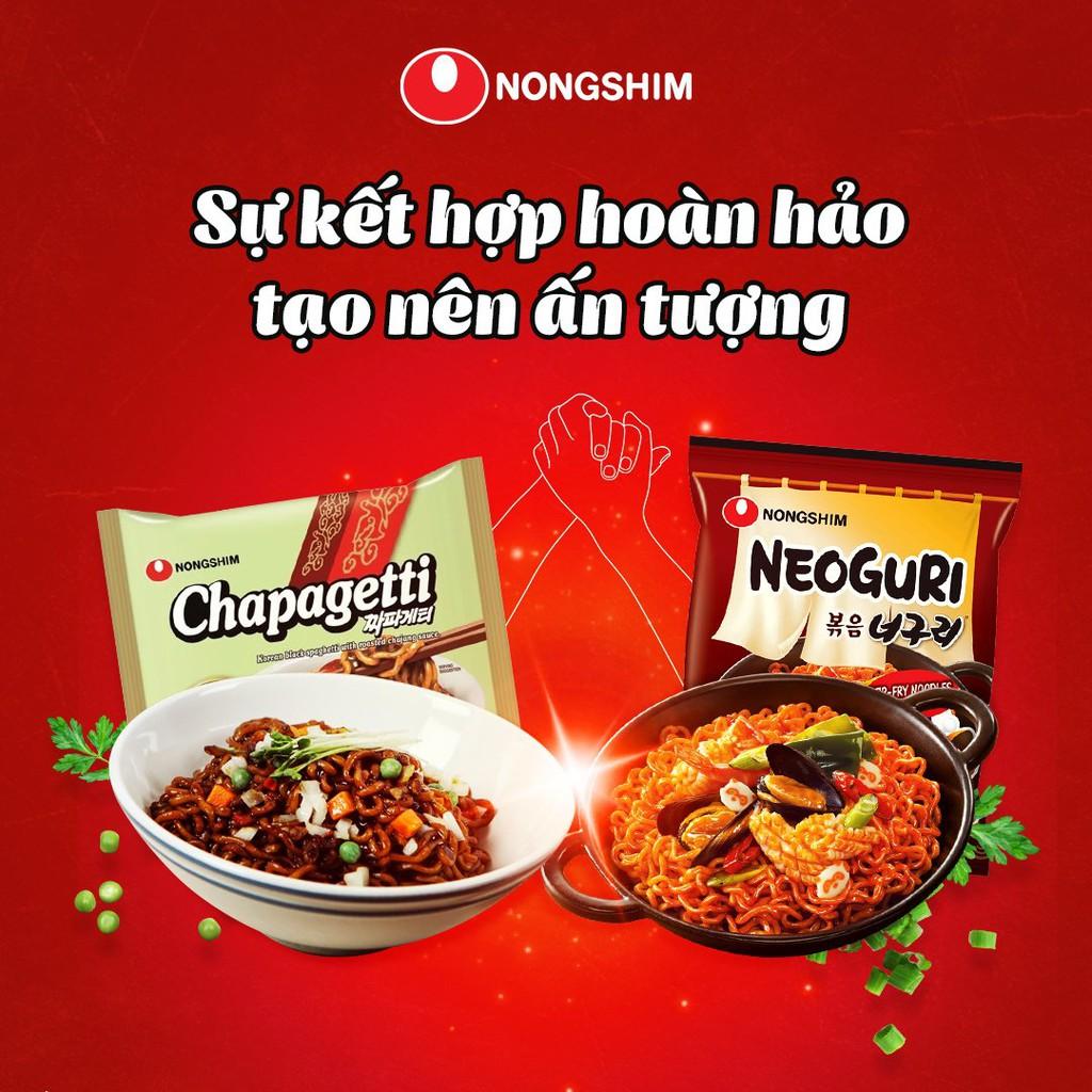 Mì Xào Nongshim Hàn Quốc - Dạng Gói - Nhiều hương vị lựa chọn