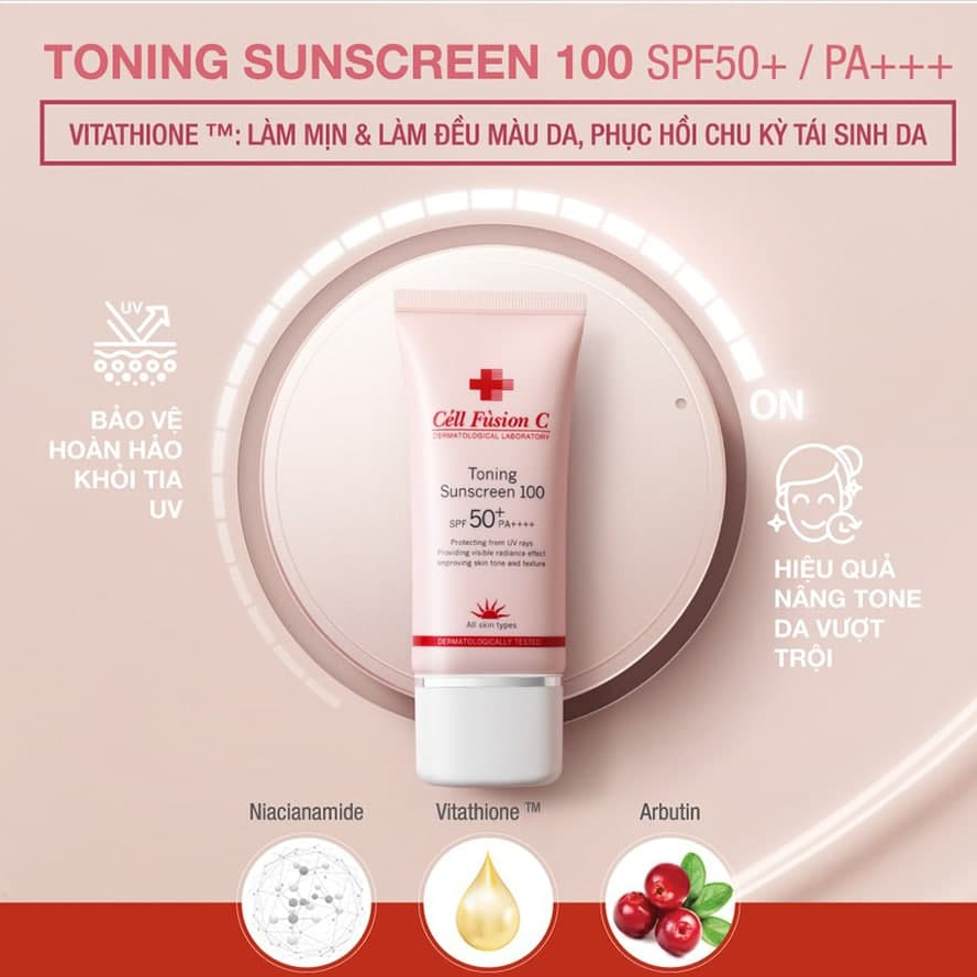 Kem Chống Nắng Cho Mọi Loại Da Cell Fusion C Laser Sunscreen 100 SPF 50+/PA+++ (50ml)